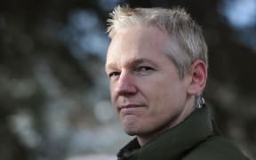 WikiLeaks founder Julian Assange prepares to speak to the media in England, on December, 2010.