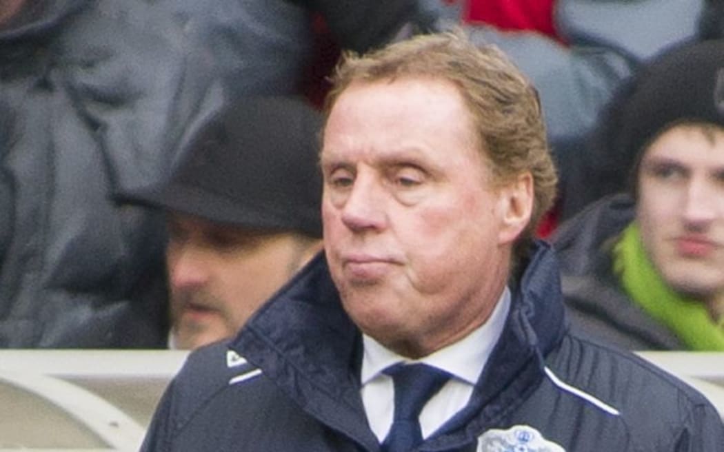 Harry Redknapp watches his QPR in action against Villa