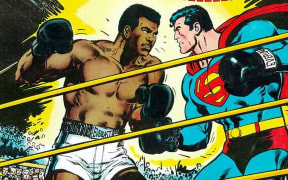 Ali vs Superman cover