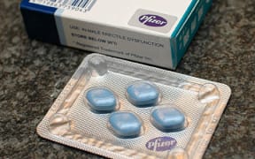 A pack of 4 Viagra tablets