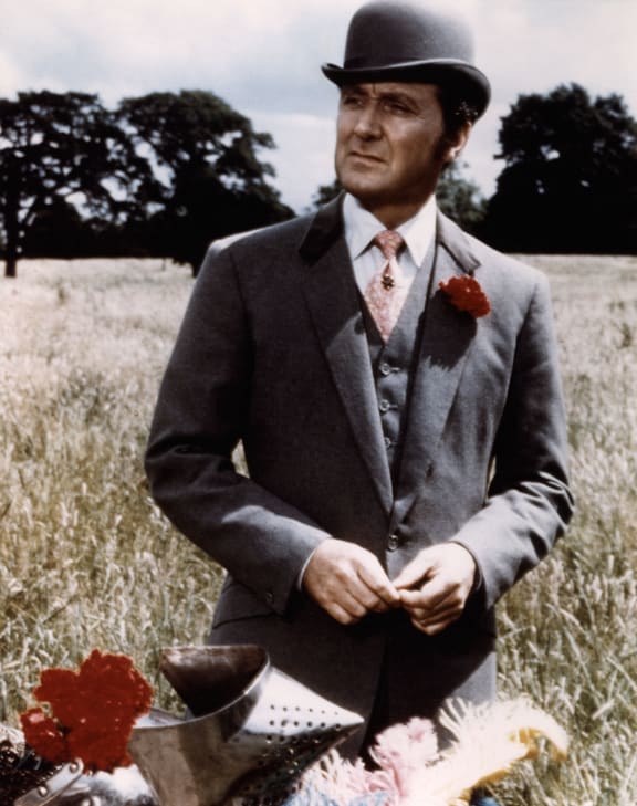 Patrick Macnee in the British television series The Avengers.