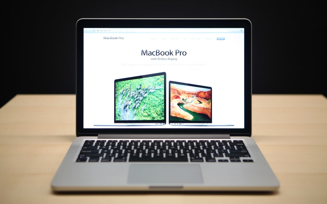 An Apple MacBook Pro model.