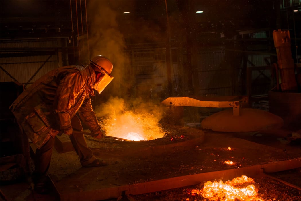 Foundry worker.