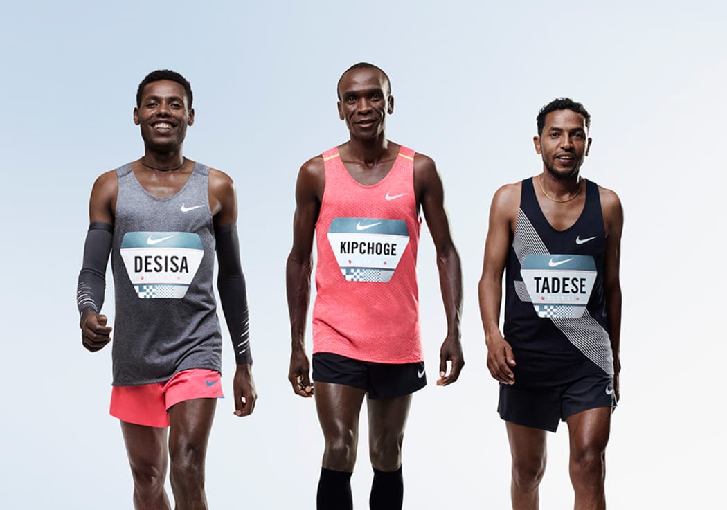Lelisa Desisa of Ethiopia, Eliud Kipchoge of Kenya, and Zersenay Tadese of Eritrea, have been chosen to  run a sub-2-hour marathon as part of Nike’s Breaking2 Project.