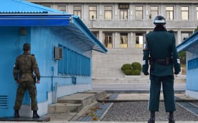 The border between North and South Korea remains under constant guard