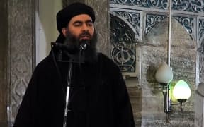 Islamic State leader Abu Bakr al-Baghdadi (file photo)