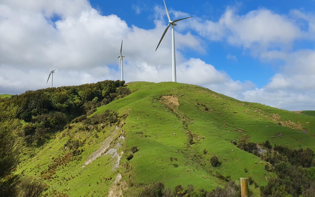 Te Apiti Wind Farm in Manawatū