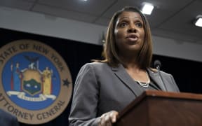 NEW YORK, NY - JUNE 11: New York Attorney General Letitia James speaks during a press conference, June 11, 2019 in New York City.
