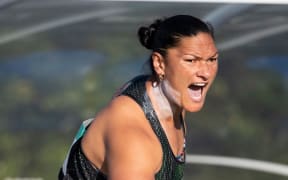 Dame Valerie Adams during the Shot Put competition, during the Sir Graeme Douglas International, Auckland 2020.