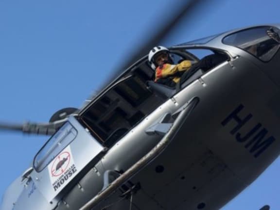 Helicopter pilot Darron McCully