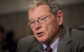 Senator James Inhofe is seen as the top climate change denier in the US Congress.