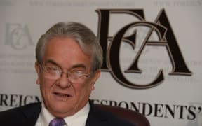 Long time anti nuclear and climate activist Tony de Brum