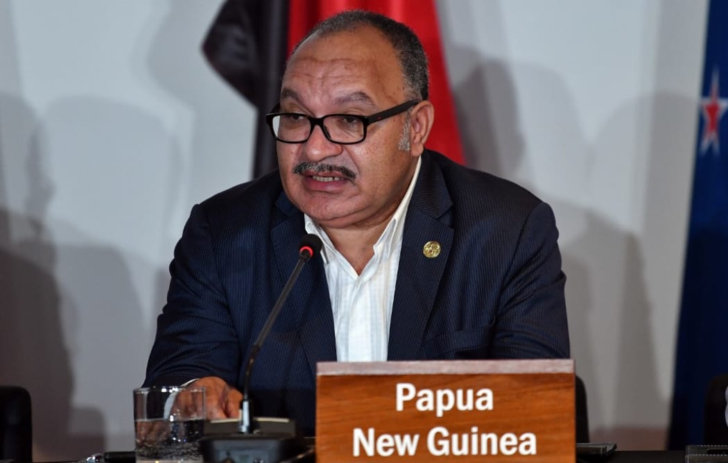 Papua New Guinea's former prime minister, Peter O'Neill.