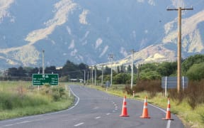 The inland road out of Kaikoura