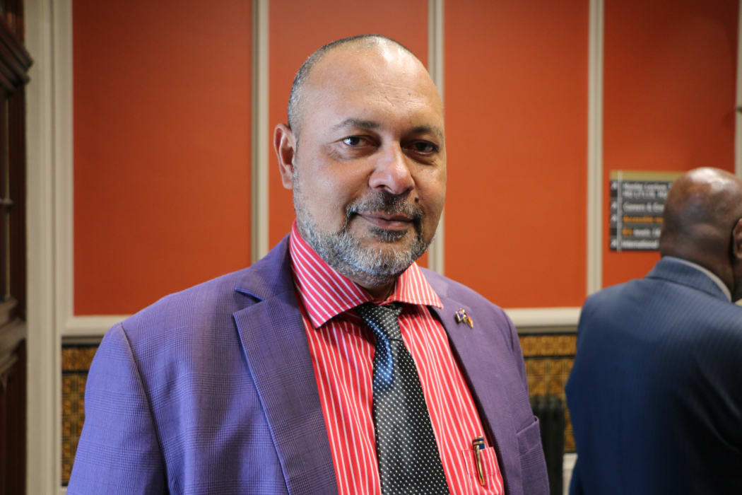 PNG Minister for National Planning, Sam Basil, 24 February 2020