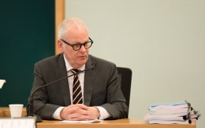 State Services Commissioner Peter Hughes at the High Court in Auckland