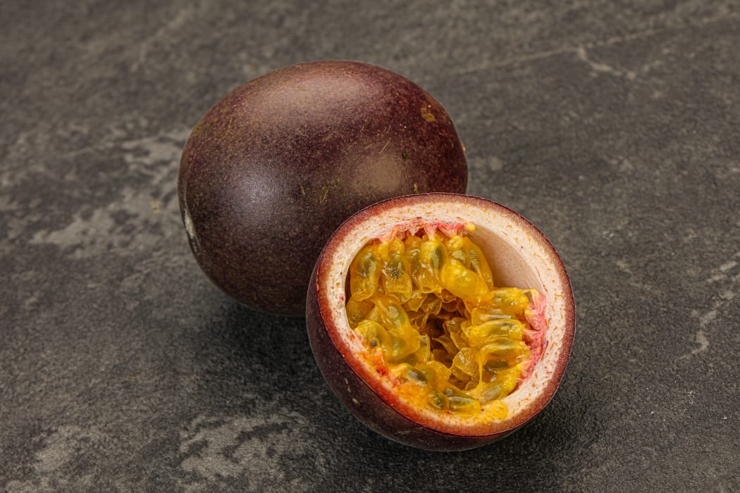 Tropical passion fruit- fresh, sweet, tasty and ripe