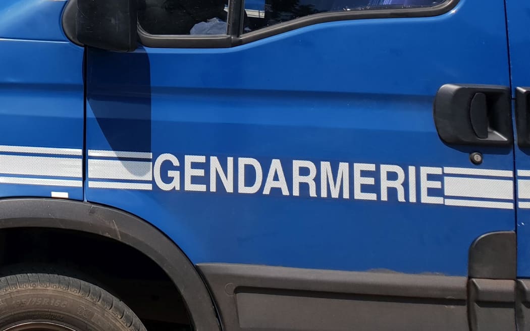 Gendarmerie vehicle in New Caledonia