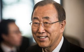 UN Secretary General Ban Ki-Moon.