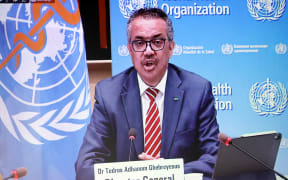 World Health Organisation head Tedros Adhanom Ghebreyesus.