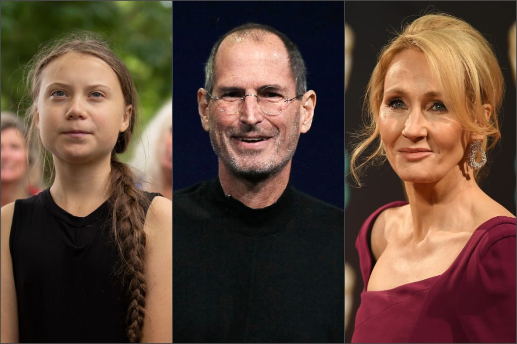Greta Thunberg was nominated as a candidate for the Nobel Peace Prize at the age of 16, Apple founder Steve Jobs' net worth grew to more than $250 million by the time he was 25. J K Rowling achieved success in her later years, when she released her Harry Potter series in her 30s.