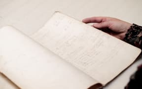 Navigator Frank Worsley's navigation books from the Endurance expedition, including the book he used on the James Caird, are in Canterbury Museum's collection.