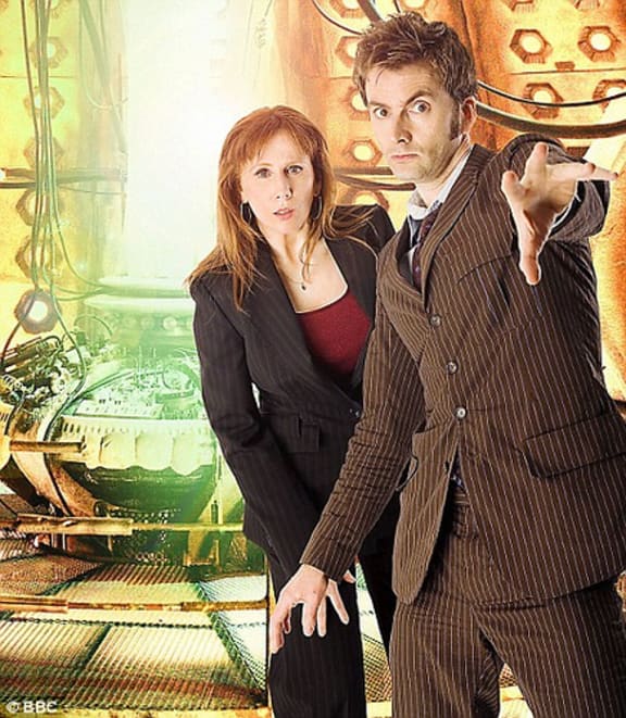 Catherine Tate as Donna Noble in Dr Who.