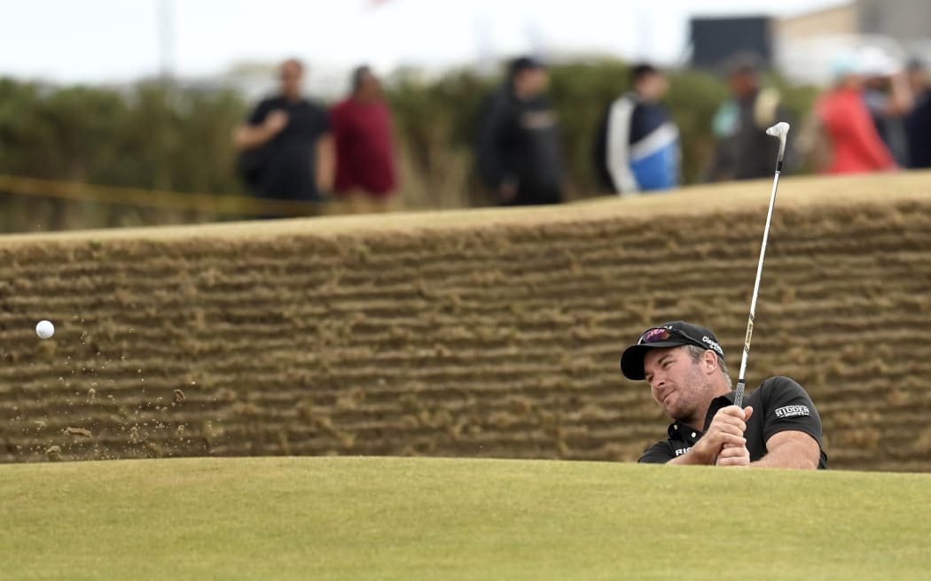 New Zealand golfer Ryan Fox at the 2022 Open Championship at St Andrews.