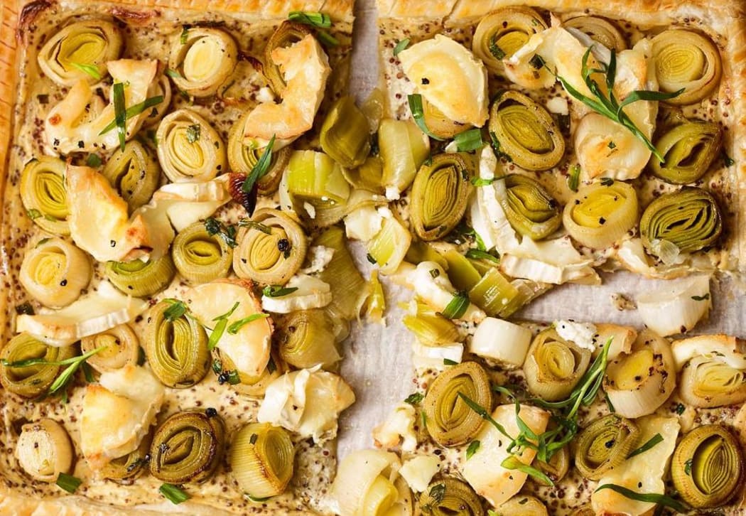 Leek and Goats Cheese Tart RNZ Recipes