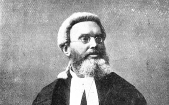 Chief Justice Sir James Prendergast (1826 – 1921).