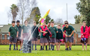 Conifer Grove School students participate in the Rocket Challenge