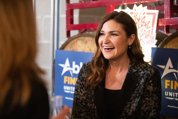 The U.S. Department of State Special Envoy for Global Youth Issues Abby Finkenauer