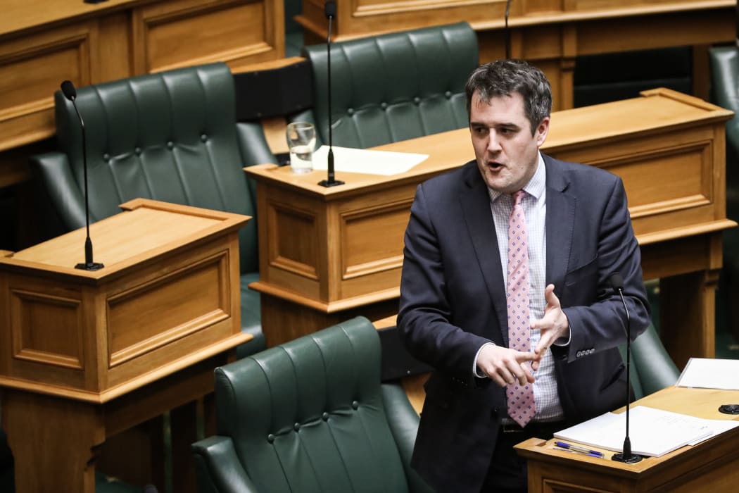National Party MP Chris Bishop lists roading projects in the House
