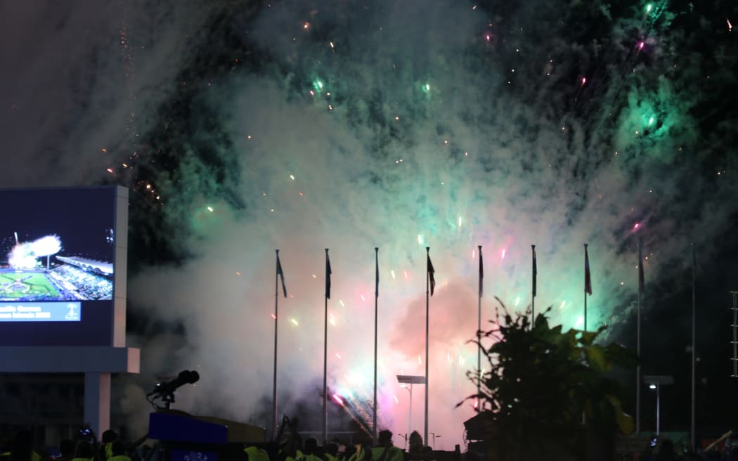 Starting up with the bang! The 17th Pacific Games is officially open. Honiara 19 November 2023