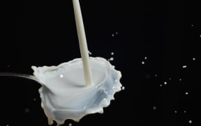 drip of milk