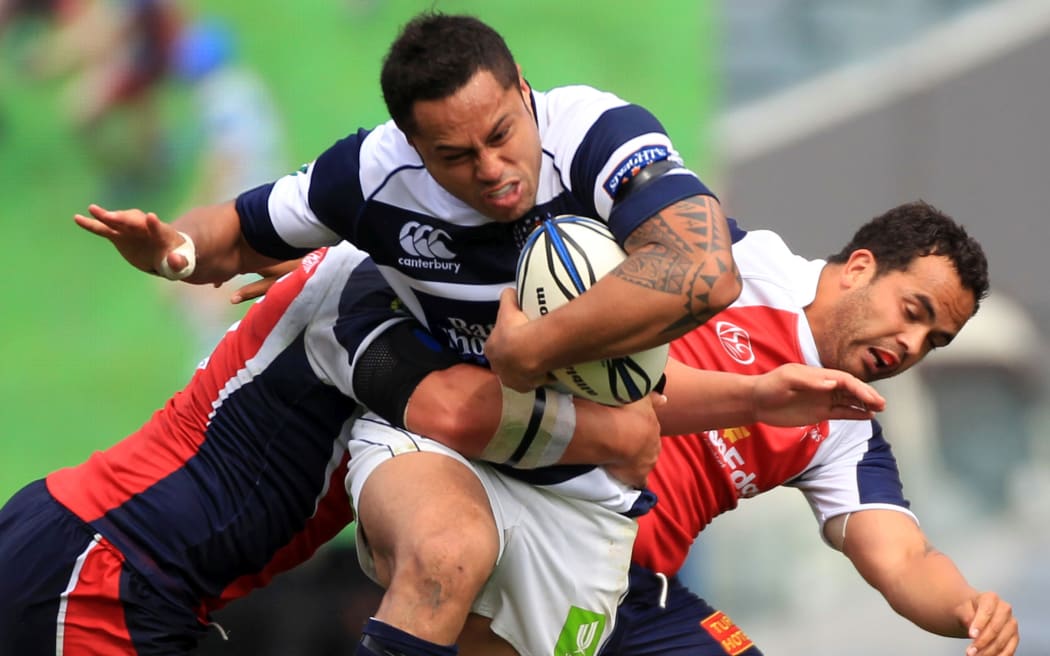 Ben Atiga playing for Auckland in 2010.