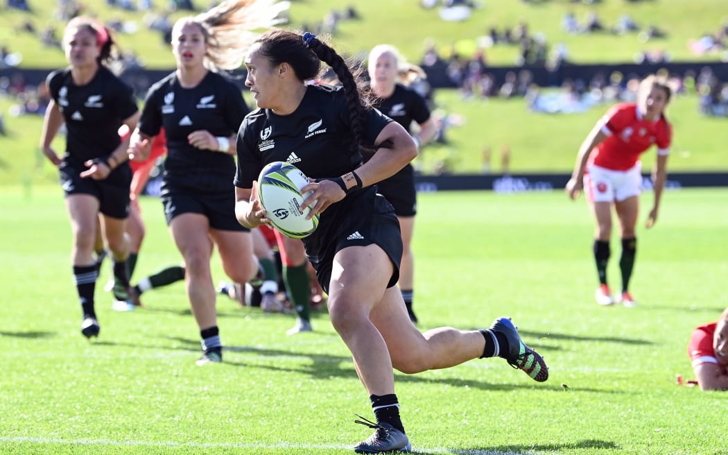 New Zealand Black Ferns captain Ruahei Demant.