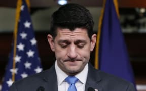 WASHINGTON, DC - APRIL 11: House Speaker Paul Ryan (R-WI), announces he will not seek re-election for another term in Congress, during a news conference at the US. Capitol, on April 11, 2018 in Washington, DC.
