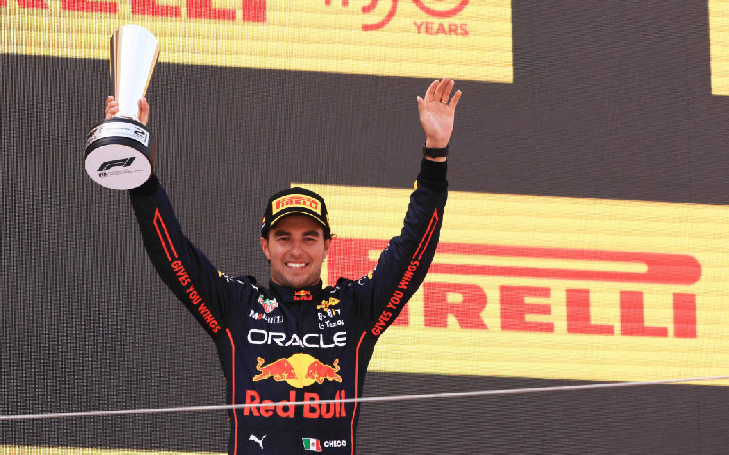 Sergio Perez wins Singapore Grand Prix