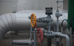 The Sayda compressor station connecting the Czech Gazela pipeline with German OPAL pipeline, in Germany. The Gazela pipeline is used to transit Russian liquefied natural gas (LNG) to the European Union.