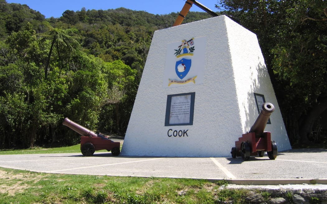 Memorials at Meretoto / Ship Cove were updated to reflect the area's dual heritage in 2006.