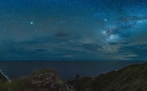 Pitcairn Island night sky