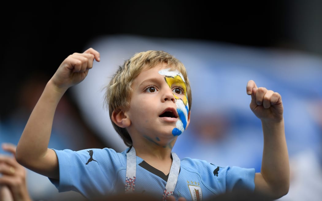 Uruguay supporter