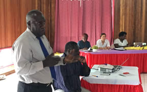 Bougainville's Minister for Peace Agreement Implementation, Albert Punghau
