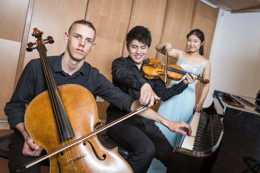 Aurelian Trio Matthias Balzat, Delvan Lin and April Ju