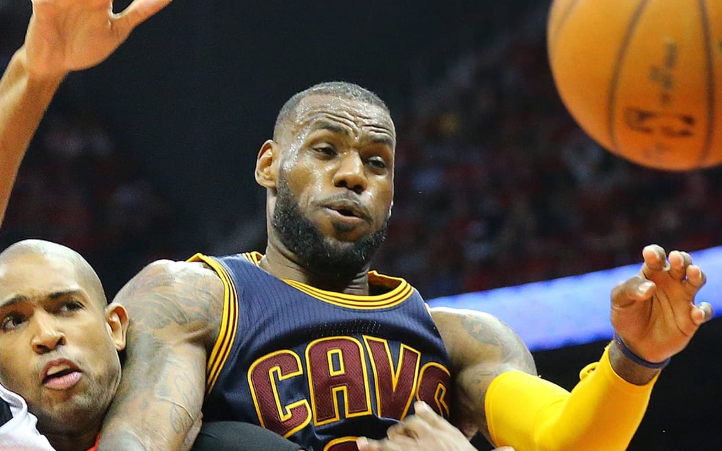 LeBron was the star of the show for the Cleveland Cavaliers.