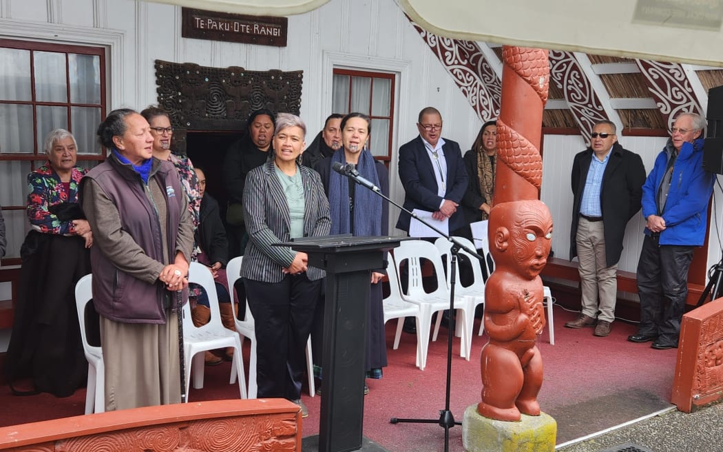 Hera Smith (centre) said relational processes would replace adversarial under the new river strategy. Photo/Moana Ellis