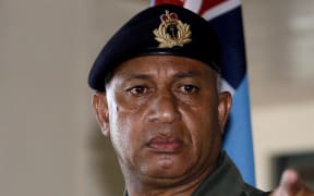 Commodore Frank Bainimarama.