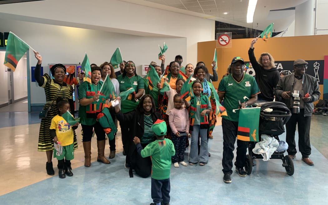 Zambia supporters