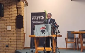 Winston Peters delivers a scene-setting speech in Howick on Friday 24th of March, 2023.